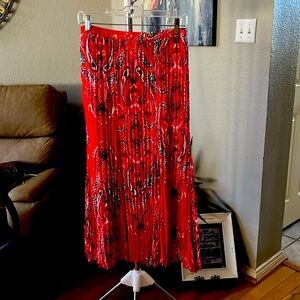 Allison Daley Boho multi color long skirt